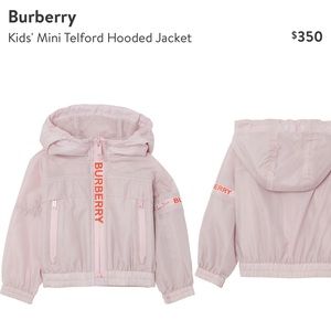 Burberry Kids' Mini Telford Hooded Jacket